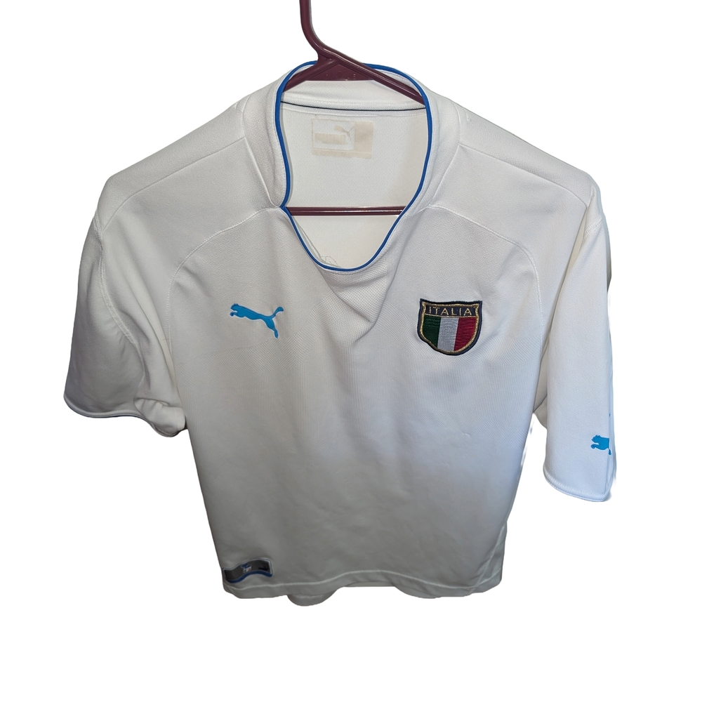 Men's 2003-04 Puma Italy Away Jersey